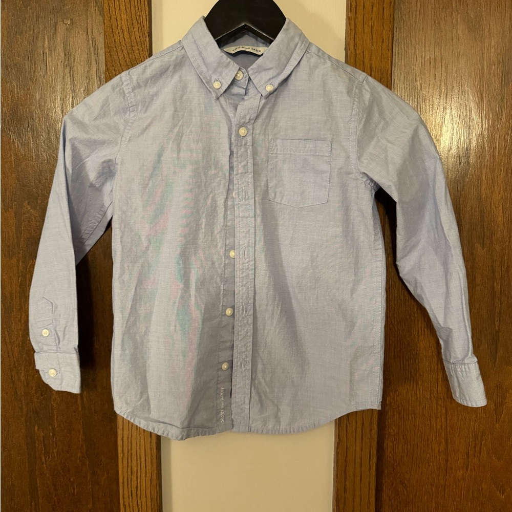 Janie and Jack Boys Button Down Size 6